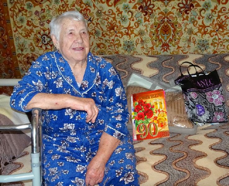 Долгожительница Хабарского района отметила свой юбилей