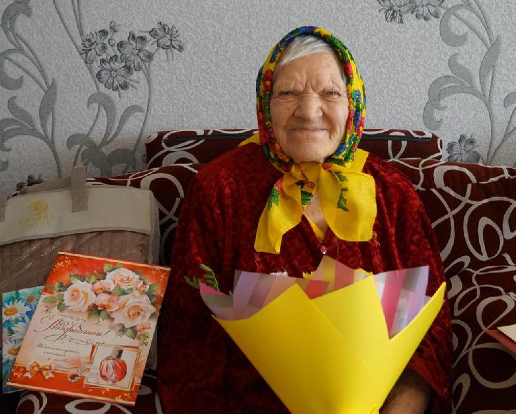 Варвара Тихоновна Семёнова из Коротояка перешагнула 90-летний рубеж