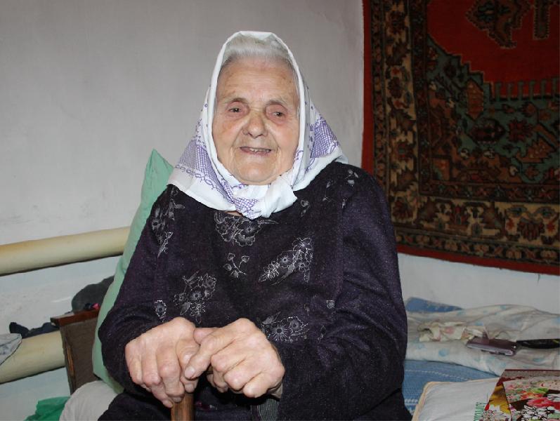 Евдокия Игнатьевна Ерёмина из Новоильинки принимала поздравления с 90-летием