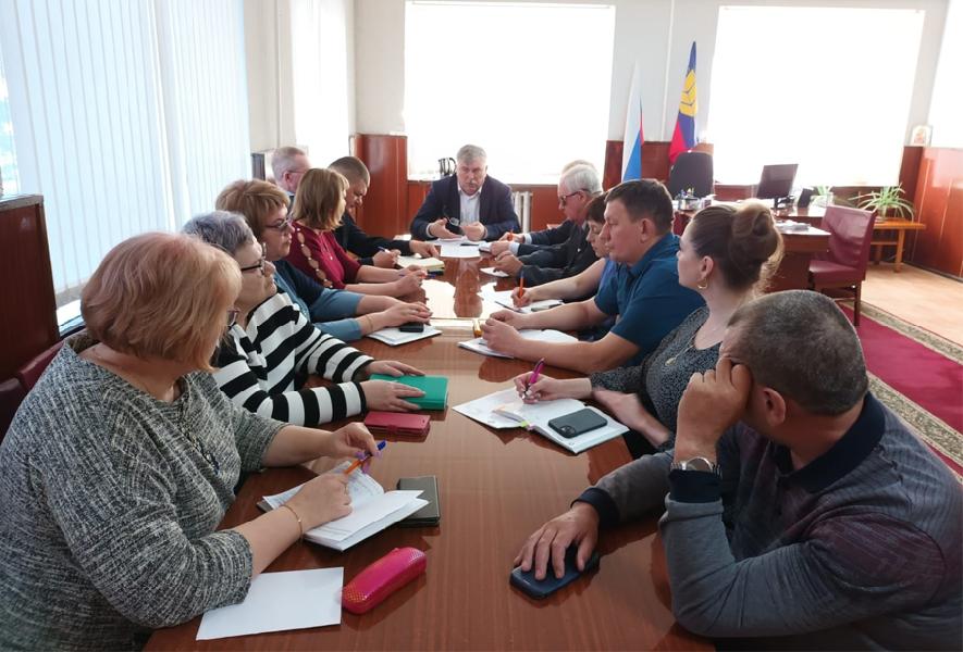 В Хабарском районе состоялся оргкомитет по подготовке к Дню Победы