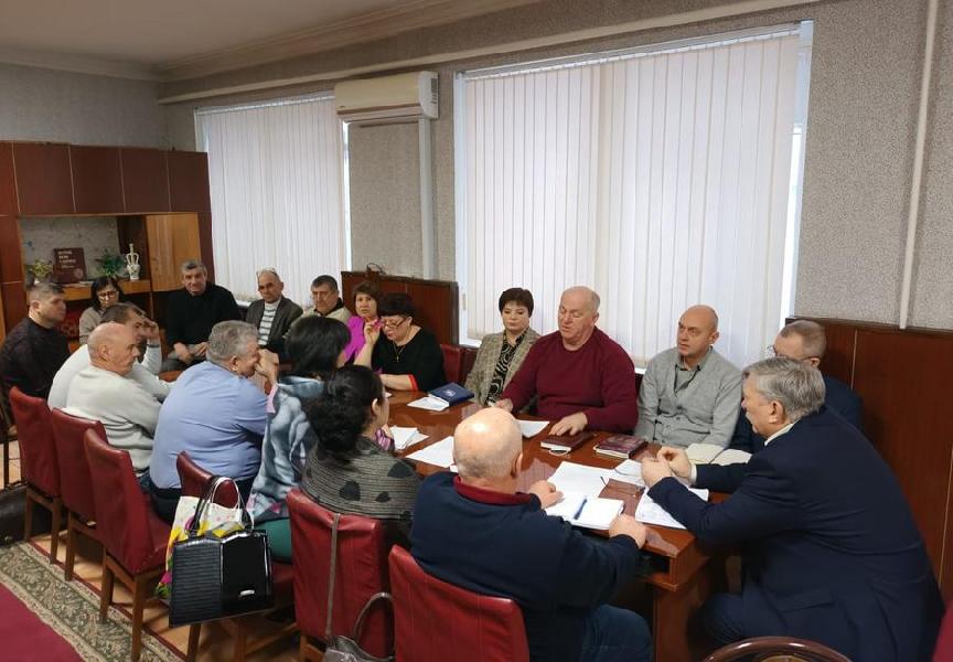 Рабочее совещание главы Хабарского района