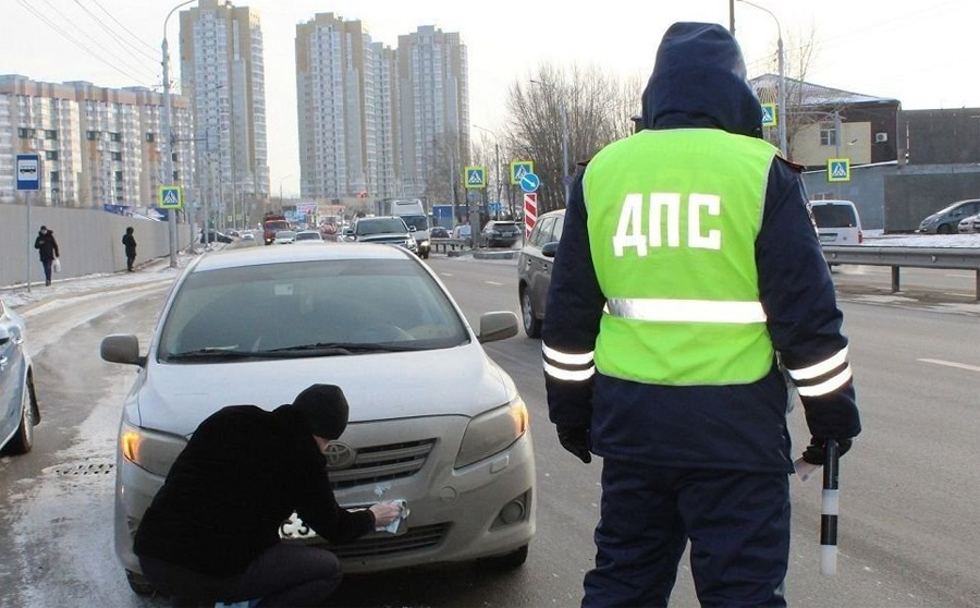 Нечитаемые номера автомобиля