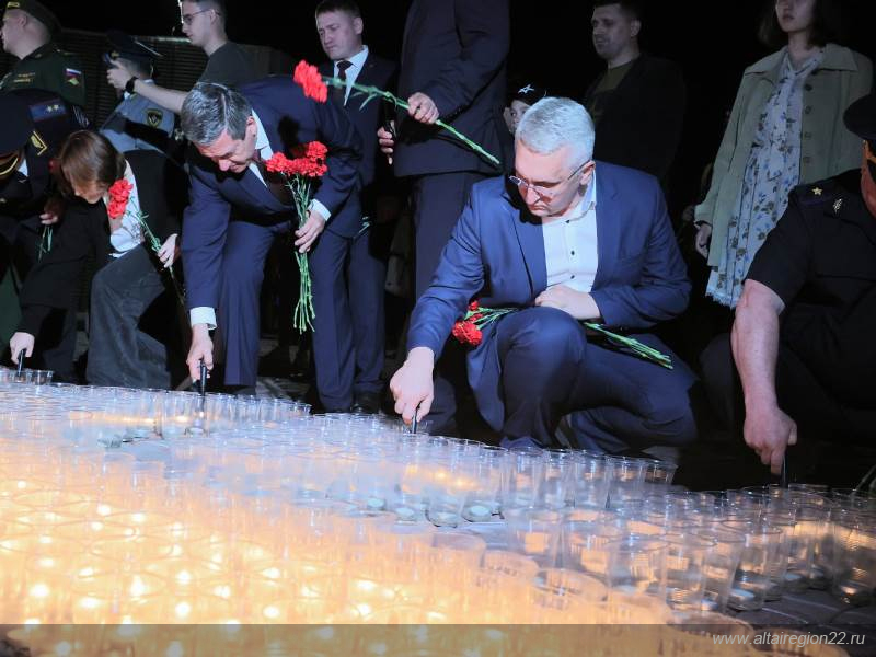 В Алтайском крае прошла общероссийская акция «Свеча памяти»