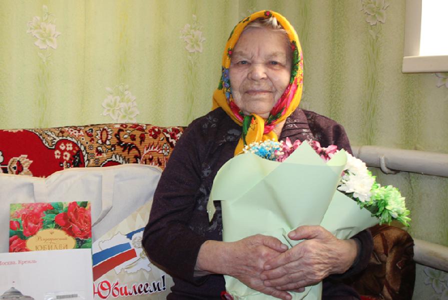 Анастасии Егоровне Васильевой из Хабаров исполнилось 95 лет