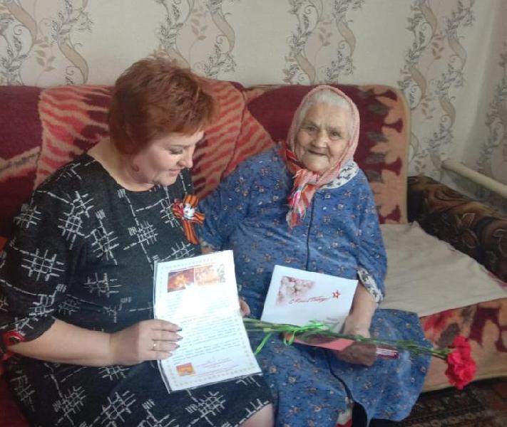 Внимание и поздравление труженикам тыла Хабарского района