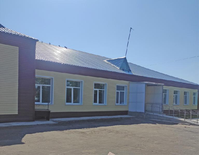Здание Свердловской СОШ–на капремонте!