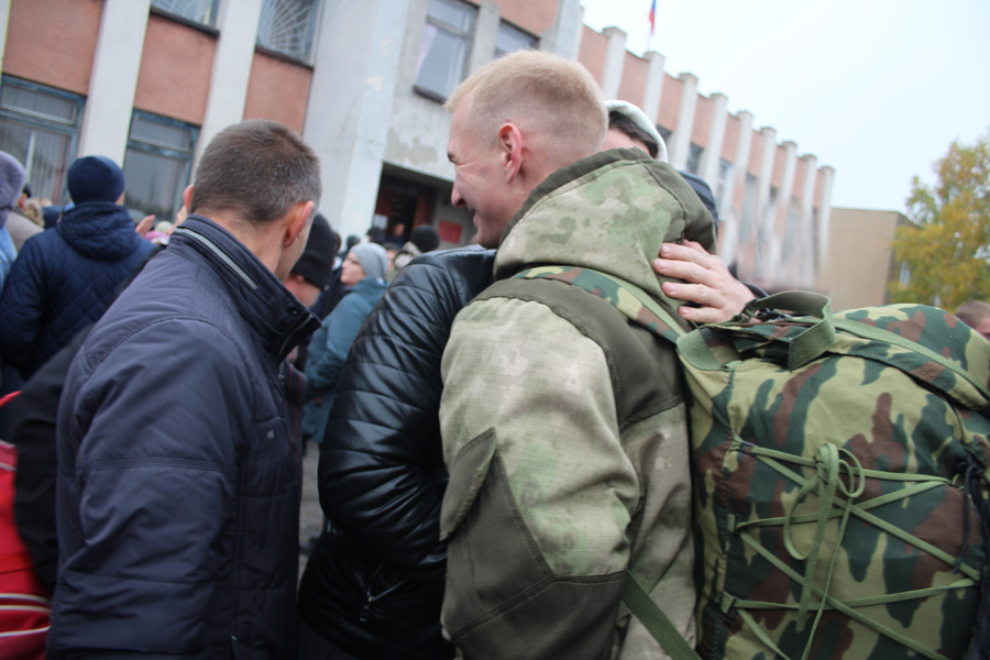Мобилизованные из Хабарского района отправились для прохождения службы