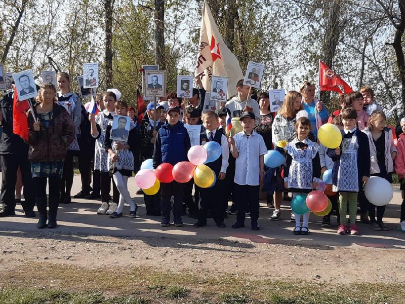 В Свердловском состоялось памятное мероприятие ко Дню Победы