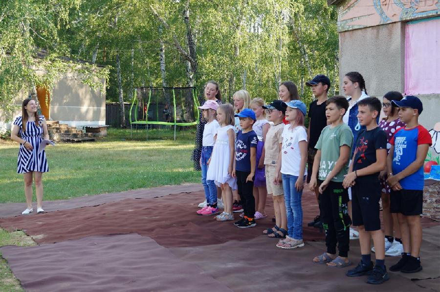 В ДОЛ «Берёзка» Хабарского района состоялось торжественное открытие смены