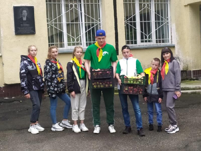 Сегодня Алтайский край присоединился к Всероссийской акции «Яблоки детям»