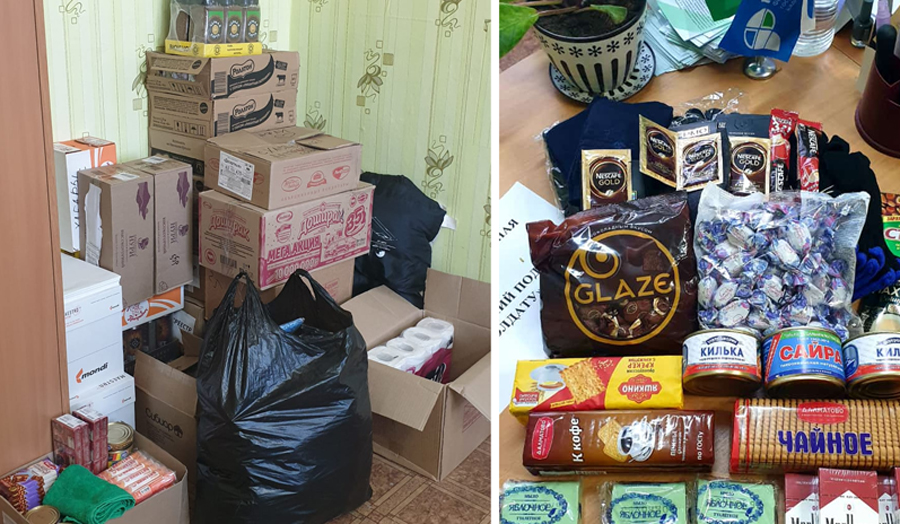 В Хабарском районе продолжается акция "Новогодний подарок солдату"