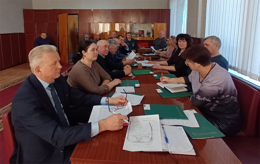 Совещание с главами сельсоветов Хабарского района